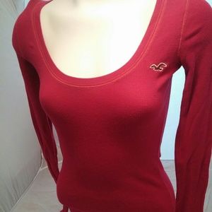 Hollister long sleeve pink
